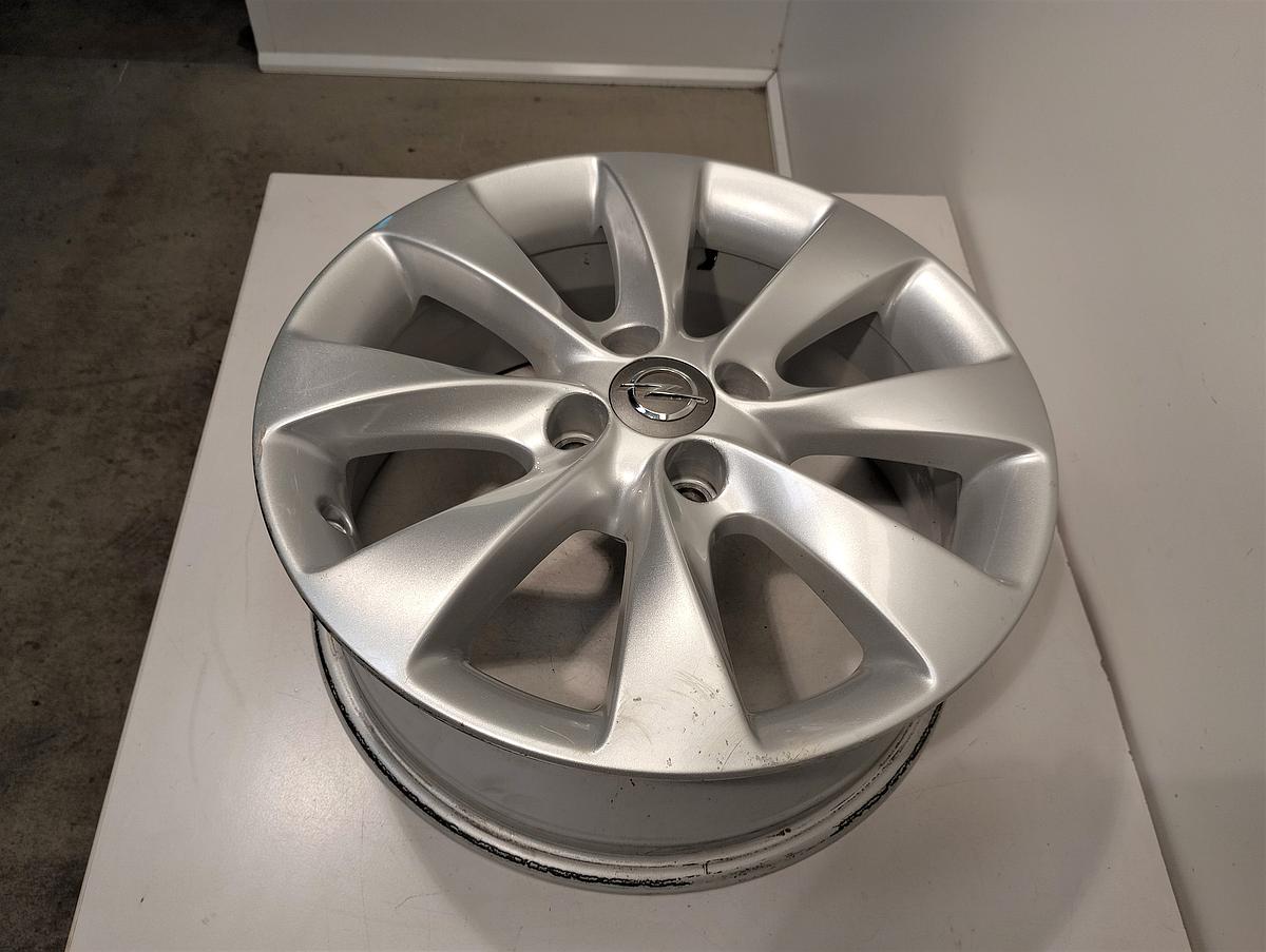 Opel Corsa D orig Alufelge 6 x 16 ET40 4Loch 13374019 Bj 2013 Opel Corsa D orig Alufelge 6 x 16 ET40 4Loch 13374019 Bj 2013